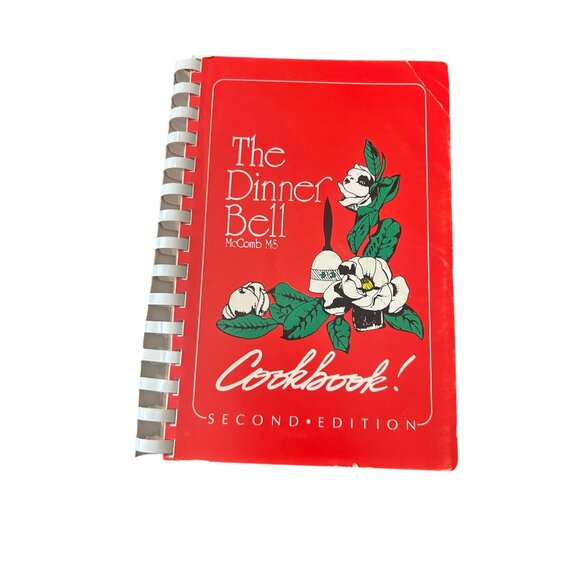 The Dinner Bell McComb Ms Cookbook! Second Edition Spiral-Bound 1989 - Picture 4 of 4